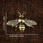 Brass Mantis Cricket Bee Dragonfly Insect Small Ornaments Tea Pet Tabletop Decorative Crafts Animal Ornaments Insect Ornaments