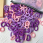 20/50-Pack Kids Elastic Hair Bands, Colorful Girls Scrunchies & Baby Hair Ties
