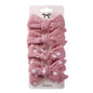 4Pcs Baby Bows Hair Clips Cotton Linen Hairpins for Girls