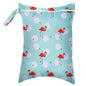 Waterproof Wet Bag 30 x 40 cm (11.8 x 15.7 in) Reusable Washable Diaper & Swim Pouch for Travel