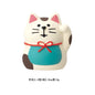 Japanese Style ZAKKA Cat Crafts Small Ornaments for Chinese New Year Snake Year Trend Bonsai Food and Decorative Resin Figurines