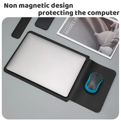 PU 13-Inch Waterproof Laptop Sleeve with Pen Case — MacBook Air/Pro