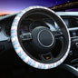 Kawaii Manga Steering Wheel Cover Soft Universal Fit 37-38 cm (14.5-15 in) Car Protector