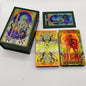 Third Generation Kesuru Gold Foil Tarot 3D Visual Effects Divination Cards With Laser Technology In Beautiful Gift Box