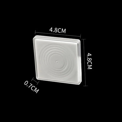 10-Pack 40mm Coin Capsule Holders with Adjustable Foam Gaskets Transparent Coin Storage Boxes