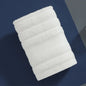 4-Pack Cotton Face Washcloths 13.4 x 13.4 in (34 x 34 cm) Soft Absorbent Square Hand Towels for Kids & Women