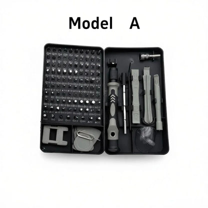 Magnetic 115-in-1 Precision Screwdriver Kit for Phone, Laptop & PC Repairs — Professional Nut Driver & Electronics Tool Set