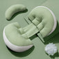 Maternity Pillow 65 x 50 cm (25.6 x 19.7 in) Cotton Pregnancy Waist & Abdominal Support Pillow