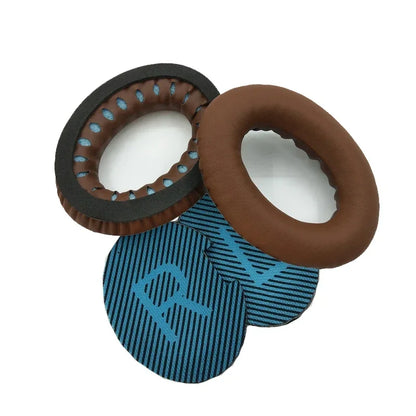 Replacement Ear Pads for Over-Ear Headphones – Memory Foam PU Leather Ear Cushions, 1 Pair