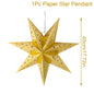 30-75cm Hollow Star Hanging Pendant Eid Mubarak Christmas Ramadan Decoration 2024 Islamic Muslim Party Decor Ramadan Kareem Gift