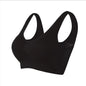 Seamless Mesh Plus Size Sports Bra Wireless Shockproof Breathable Yoga and Gym Crop Top Up to 6XL