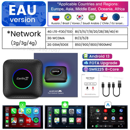 CarlinKit CPC200-Tbox Android 13 CarPlay AI Box