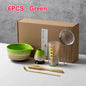 4/5/6PCS Matcha Set Bamboo Whisk Teaspoon Ceramic Bowl Tranditional Tea Sets Home Tea-making Tools Accessories Birthday Gifts