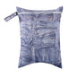 Waterproof Wet Bag 30 x 40 cm (11.8 x 15.7 in) Reusable Washable Diaper & Swim Pouch for Travel