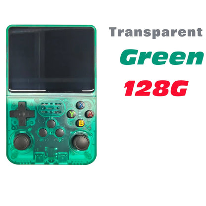 Retro Handheld Game Console 3.5" IPS (8.9 cm) 64GB Portable Linux Player, Preloaded 15,000+ Games, USB-C Charging