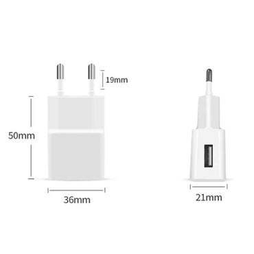 Universal 5V 2A USB AC Adapter Travel Charger AC 100-240V to 5V DC