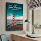 Famous Travel CitiesKuala Lumpur_Dubai_Amsterdam_Lisbon_ Poster HD Posters Home Room Bar Cafe Decor Art Wall Painting Picture