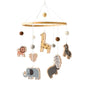 Wooden Baby Crib Mobile with Music Box Bell
