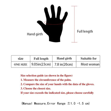 Women's Winter Plush Suede Touchscreen Gloves - Warm Driving & Cycling Mittens