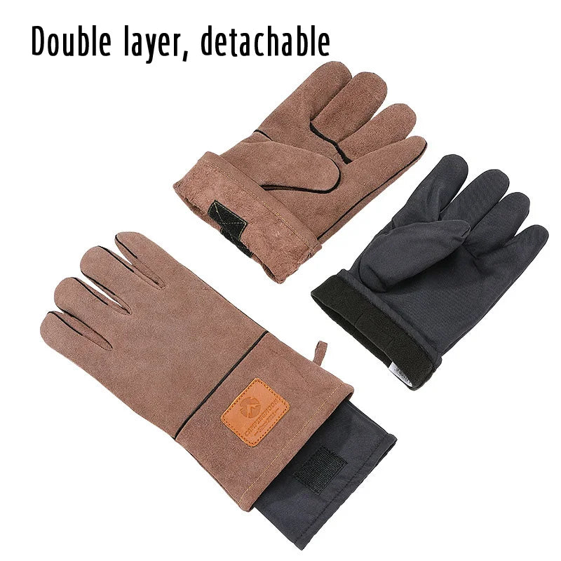 Campingmoon Flame Retardant Heat Insulation Leather High Temperature