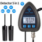 5-in-1 WiFi & Bluetooth Water Quality Monitor — pH, TDS/EC, Salinity, Specific Gravity & Temp for Aquariums, Hydroponics & Aquaculture