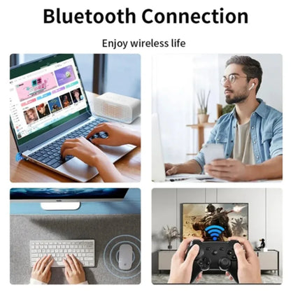 USB Bluetooth 5.3 Adapter USB Dongle for PC Laptop - Wireless Receiver for Mouse Keyboard Speaker, Windows 7/8.1/10/11