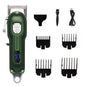 Professional Rechargeable Pet Hair Clipper - All-Metal Dog & Cat Grooming Trimmer, Quiet Cordless