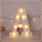21.8cm White LED Letter&Number Night Lights,Battery Powered Decoration Lights,Wall Lights For Wedding,Birthday,Party,Christmas
