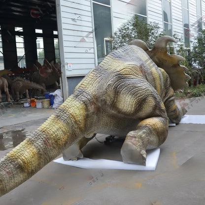 Dinosaur Theme Park Real Realistic Life Size Animatronic Dinosaur Model Robot Statue