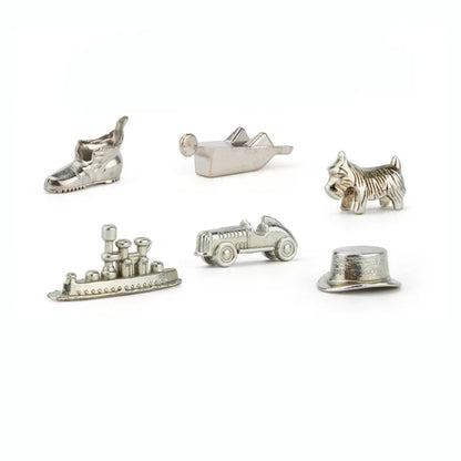 8 Pcs/Set Alloy Chess Pieces Board Games Accessories