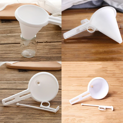 Adjustable Baking Funnel Tool – Handheld Pastry & Batter Dispenser, 9.8 cm (3.9 in) Opening