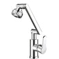 Universal Rotating Dual-Mode Single-Handle Faucet for Kitchen & Bathroom Sink - Hot & Cold Mixer