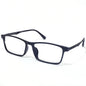 Super Light Rubber Titanium Glasses – Square Prescription Frame Unisex