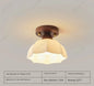 New Japanese LED Cream Wind Glass Ceiling Lamp Living Room Dining Room Porch Aisle Balcony Decorative Lighting
