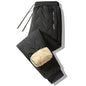 Men's Thermal Fleece Sweatpants Plush Lambswool-Like Lined Windproof Waterproof Casual Pants