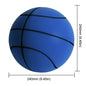 Kids Silent Foam Basketball — Indoor Squeezable Bounce Ball, Sizes 3/5/7