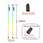 Ultralight Carbon Fiber Trekking Poles 5-Section Folding Anti-Shock Hiking and Walking Sticks 110/120/130 cm (43/47/51 in)