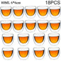 Double Wall Borosilicate Glass Tea Cups 80ml & 150ml, 2–18 Pc Clear Kung Fu Coffee & Milk Mugs