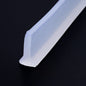 Flexible Silicone Shower Water Barrier Strip - Waterproof Shower Dam & Floor Seal (100–600 cm / 39–236 in Options)