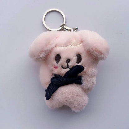Plush Pilot Doll Magnetic Keychain - Backpack Charm & Kids Toy