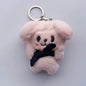 Plush Pilot Doll Magnetic Keychain - Backpack Charm & Kids Toy
