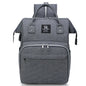 Large Diaper Backpack 36-55L - Stroller Hanging Nappy Bag with Changing Mat, Multi-Pocket Baby Nursing Bag