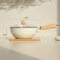 Mini Ceramic Non-Stick Frying Pan Wok Home Egg Steak Skillet Pancake Fried Induction Cooker Gas Stove Saucepan Kitchen Cookware