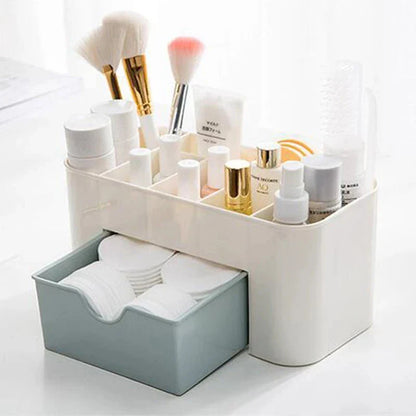 Multifunctional Nail & Cotton Swab Storage Box – Cosmetic Organizer