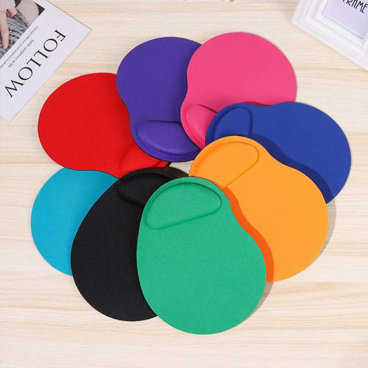 Ergonomic Memory Foam Wrist Rest Mouse Pad — Non-Slip Gaming Mousepad 9.06 x 7.09 in (23 x 18 cm)