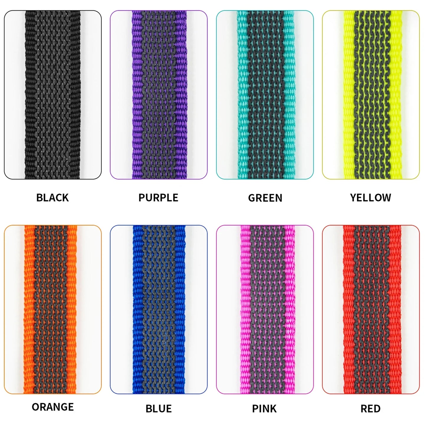 Long Dog Training Leash – 1.5m / 5m / 10m / 15m (4.9–49.2 ft) Durable Fiber Leash for Medium & Large Dogs, Personalized