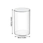 Acrylic Clear Coin Bank – Money Saving Box & Change Jar for Kids & Adults, 3 Sizes (2.76–5.91 in / 7–15 cm)