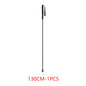 Ultralight Carbon Fiber Trekking Poles 5-Section Folding Anti-Shock Hiking and Walking Sticks 110/120/130 cm (43/47/51 in)