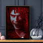 Damon Salvatore The Vampire Diaries Poster Sticky Wall Art Printing Waterproof Home Living Bed Room Bar Aesthetic Decor
