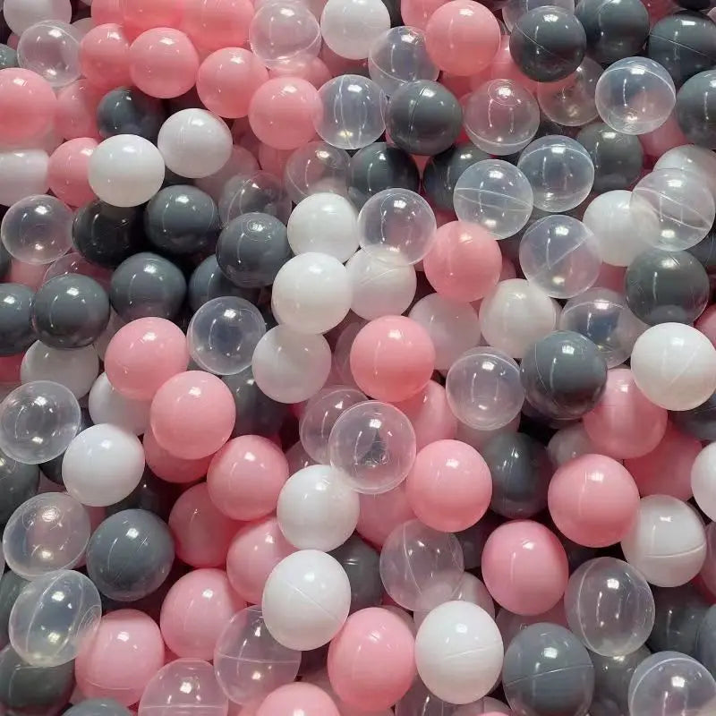100-Pack 55mm (2.2 in) Colorful Plastic Ball Pit Balls — Pool & Ocean Balls for Kids Play, Ball Pits, Sensory & Stress Relief